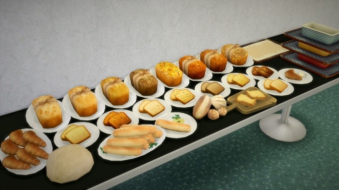 Sims 4 Bread deco at Budgie2budgie