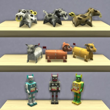 Playable Robot Toys by K9DB at Mod The Sims » Sims 4 Updates