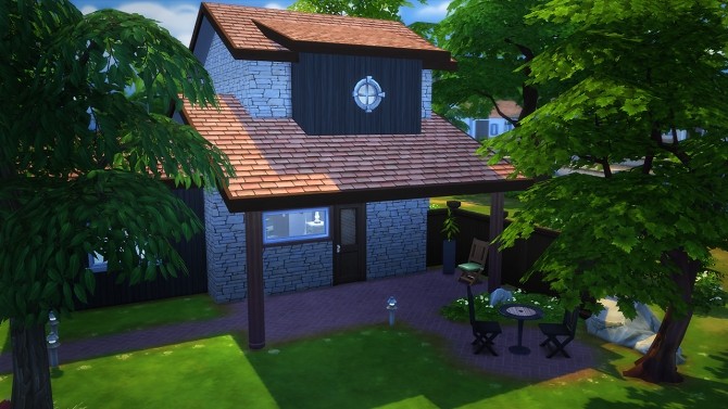 Sims 4 Tartare starter house at Fezet’s Corporation