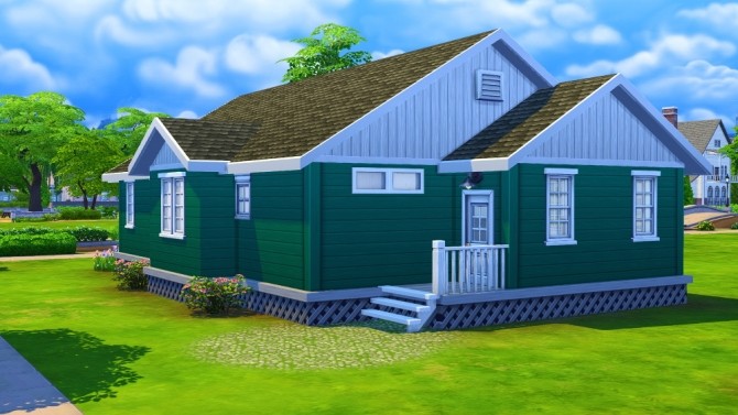 Sims 4 Aspen cottage at Jenba Sims