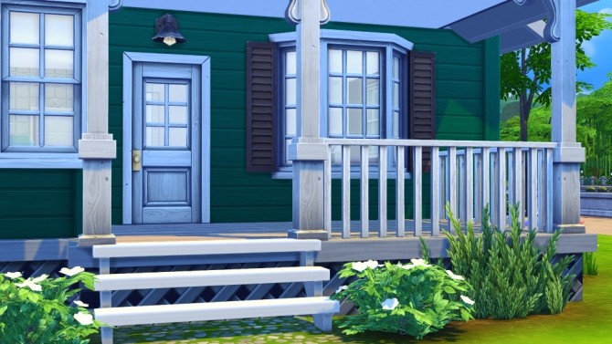 Sims 4 Aspen cottage at Jenba Sims