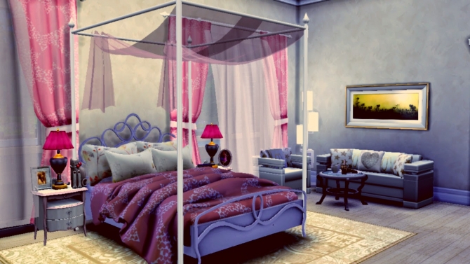 Catchy Sweet Bedroom At Sanjana Sims » Sims 4 Updates