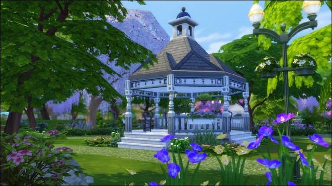 Sims 4 Magnolia Blossom Park at Martine’s Simblr