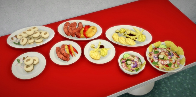 The Luxury Party Food extracted at Budgie2budgie » Sims 4 Updates