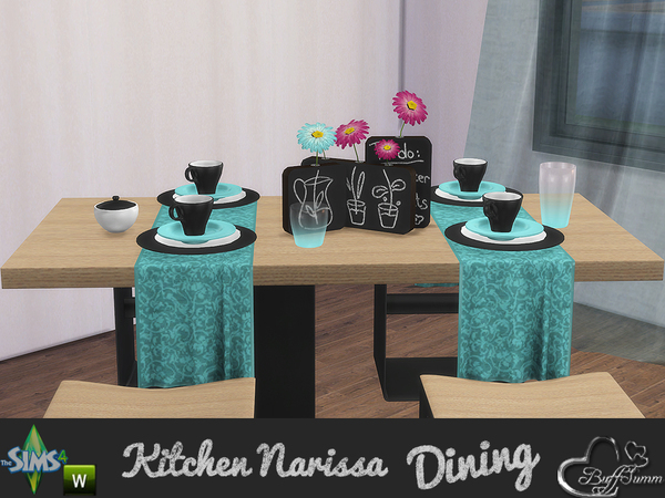 Sims 4 Dining Narissa by BuffSumm at TSR