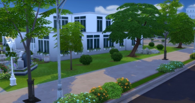 Sims 4 Hospital by Schnattchen at Blacky’s Sims Zoo