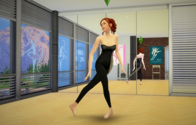Sims 4 Ballet Sticker Pack, Posters and Signs at Budgie2budgie