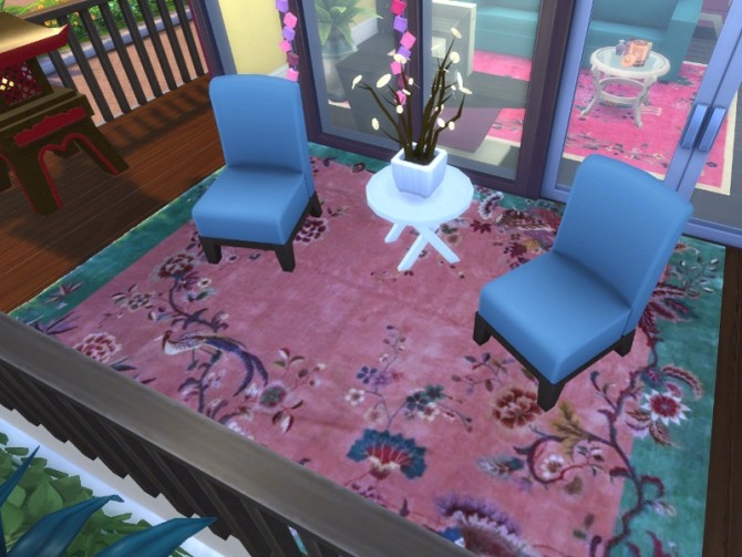 Sims 4 Asian rugs set 1 at Leander Belgraves
