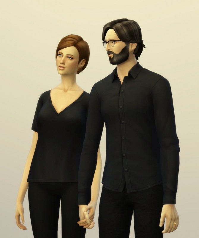 Sims 4 Lovers 2 poses at Rusty Nail