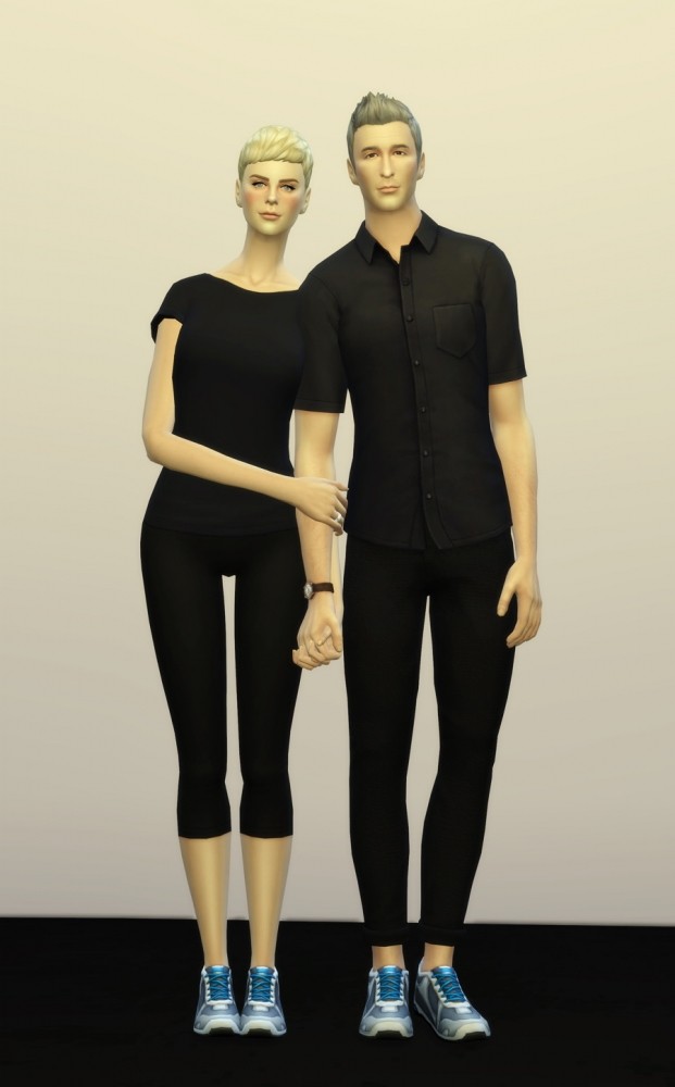 Sims 4 Lovers 3 poses at Rusty Nail