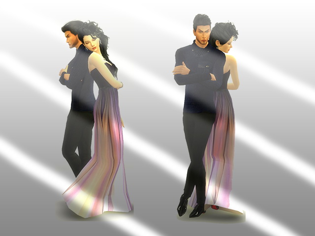 sims 3 poses couple carried