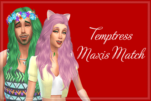 Sims 4 Stealthics Temptress Maxis Match at Amarathinee