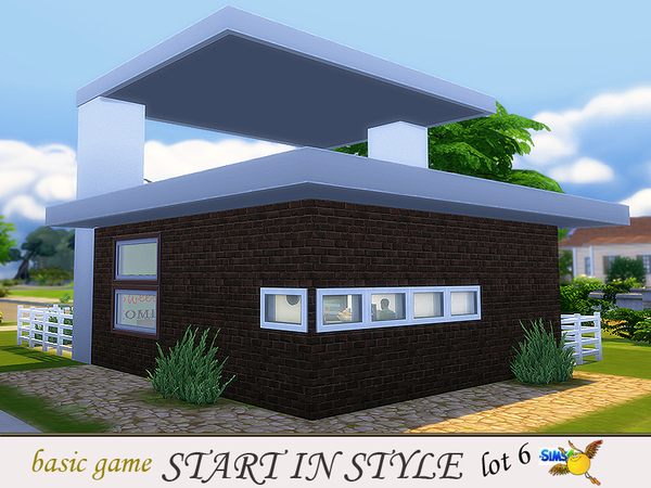 Sims 4 Start in Style lot 6 by evi at TSR