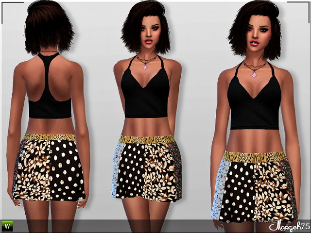 Sims 4 Patch Me Up Outfit by Margie at Sims Addictions
