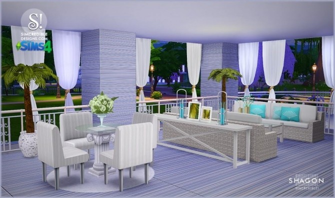 Sims 4 Shagon diningroom at SIMcredible! Designs 4