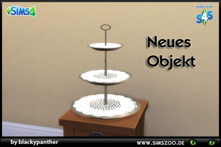 Empty cake stand by blackypanther at Blacky’s Sims Zoo