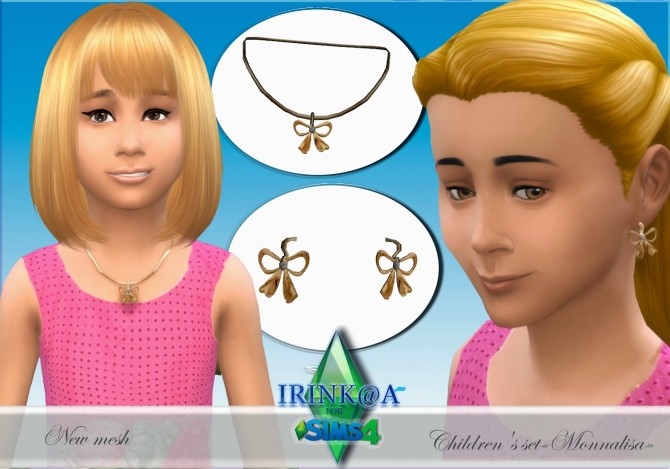 Sims 4 Monnalisa set for kids at Irink@a