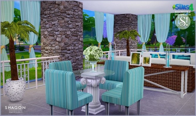 Sims 4 Shagon diningroom at SIMcredible! Designs 4