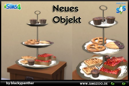 Cake stand by blackypanther at Blacky’s Sims Zoo
