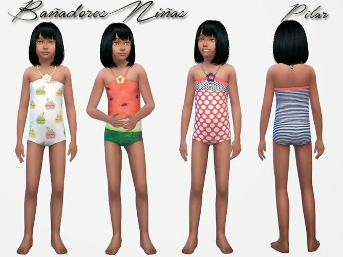 Sims 4 Swimsuits for Girls at SimControl