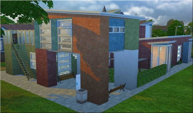 Sims 4 Elementary School by Moni at ARDA