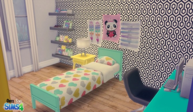 Sims 4 HEXA BEDROOM SET by Kiara Rawks at Onyx Sims