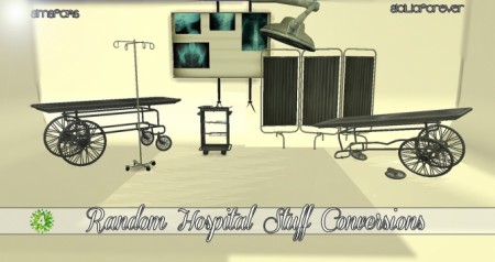 Random Hospital Stuff Conversions by Siciliaforever at Sims Fans