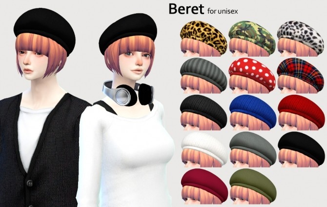 Sims 4 Beret