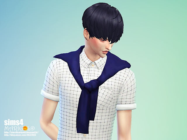 Sims 4 Male shoulder sweater acc. at Marigold
