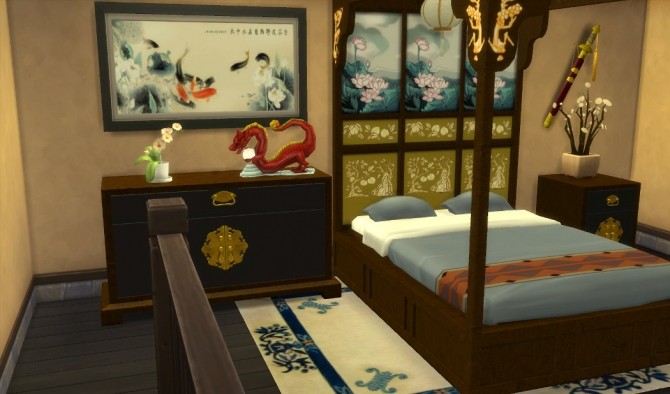 Sims 4 Asian Deco Goodies at Leander Belgraves