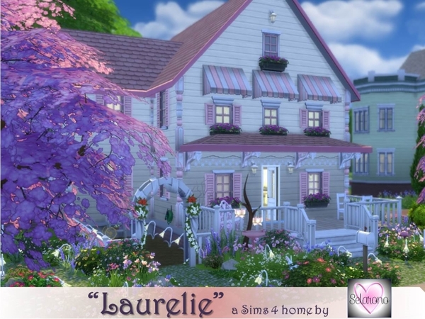 Sims 4 SLRN Laurelie Home by selarono at TSR