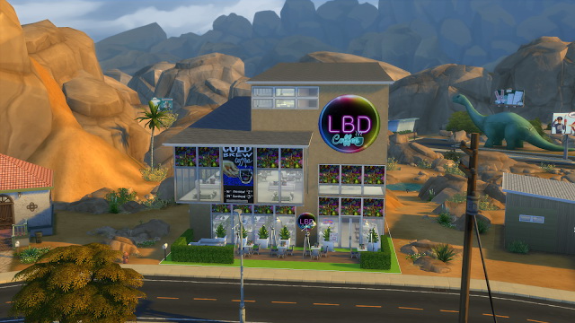 Sims 4 LBD caffe at La Boutique de Jean