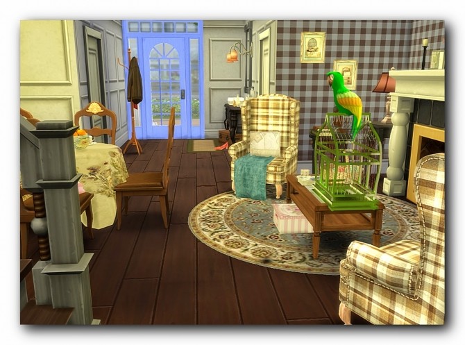 Sims 4 On cherry street house at Architectural tricks from Dalila