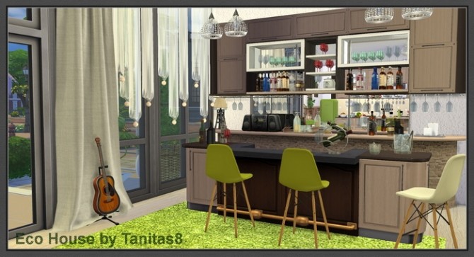 Sims 4 Eco House at Tanitas8 Sims