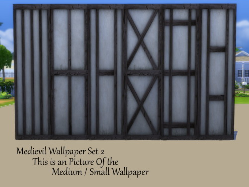 Sims 4 2 Medieval Wallpaper Sets at TwistedFoil