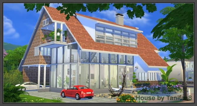 Sims 4 Eco House at Tanitas8 Sims