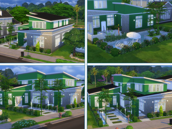 Sims 4 Green Isle house by lenabubbles82 at TSR