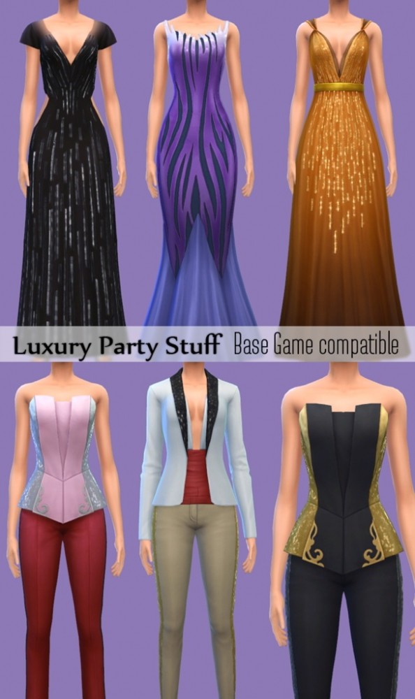 Sims 4 Luxury Party Stuff Base Game compatible at Jenni Sims