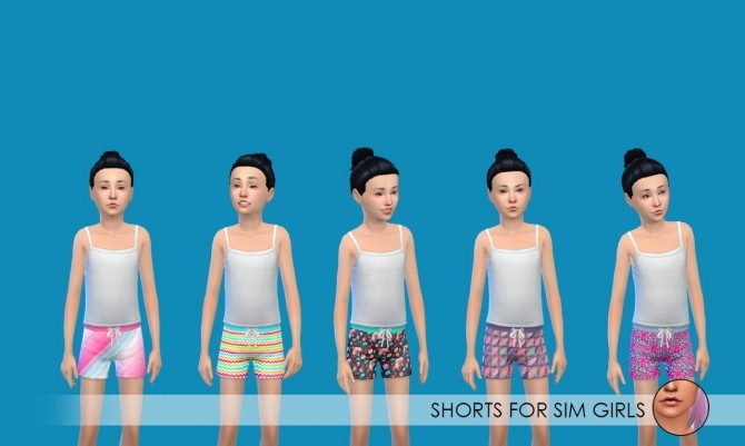 Sims 4 Blazers + shorts for kids at Erica Loves Sims