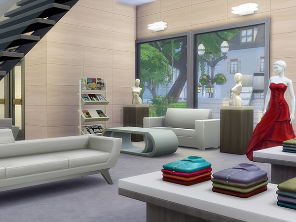 Sims 4 Jennies Boutique by yvonnee at TSR