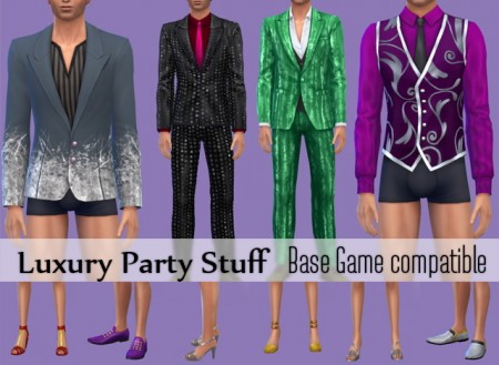 Luxury Party Stuff Base Game compatible at Jenni Sims