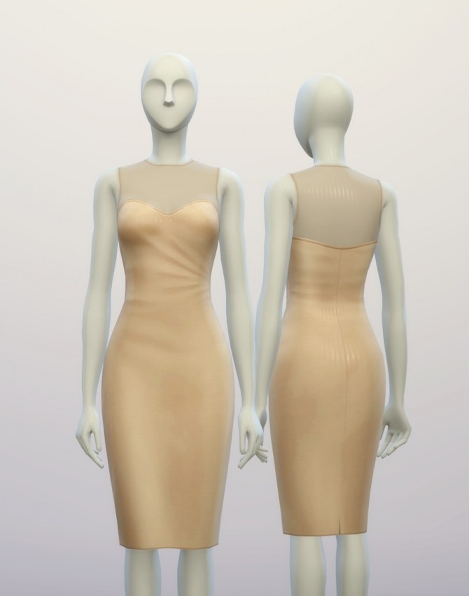 Sims 4 Brides Maid dress at Rusty Nail