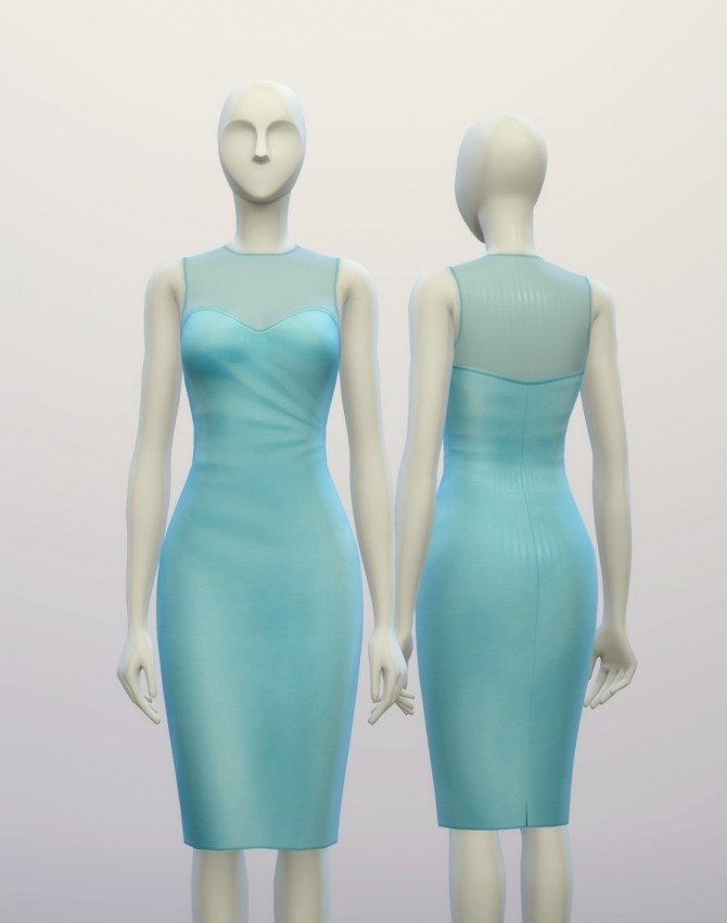 Sims 4 Brides Maid dress at Rusty Nail