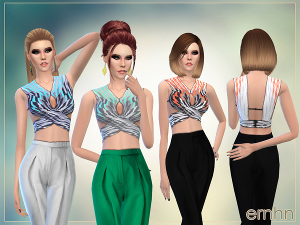 Sims 4 Street Fashion Set by ernhn at TSR