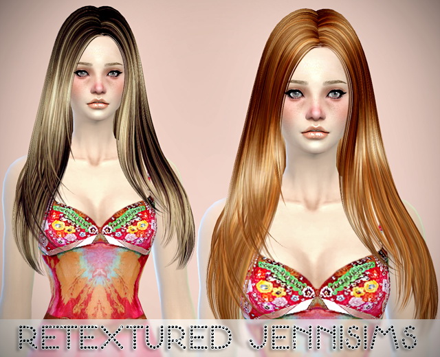 Sims 4 Newsea Infinity and Butterflysims 122 Hair retextures at Jenni Sims