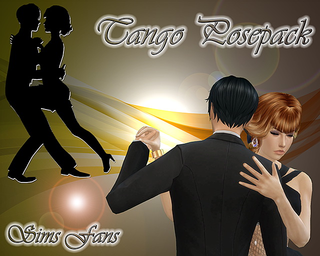 Sims 4 Tango Posepack by Sim4fun at Sims Fans