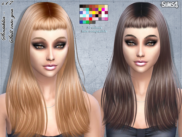 Sims 4 S17 Still into you hair by Sintiklia at TSR