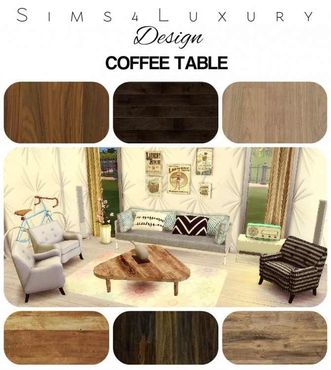 Sims 4 Design Coffee Table at Sims4 Luxury