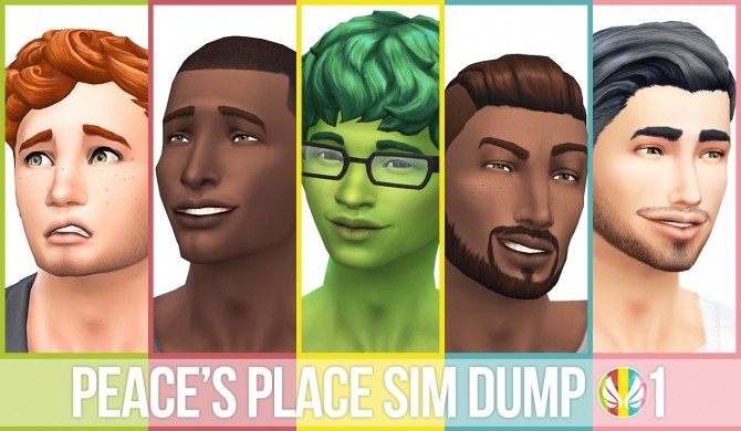 Sims 4 Peaces Sim Dump 01 at Simsational Designs