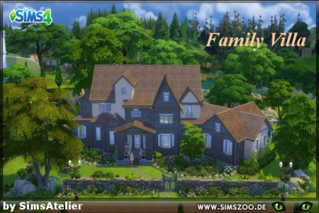 Family Villa by SimsAtelier at Blacky’s Sims Zoo » Sims 4 Updates